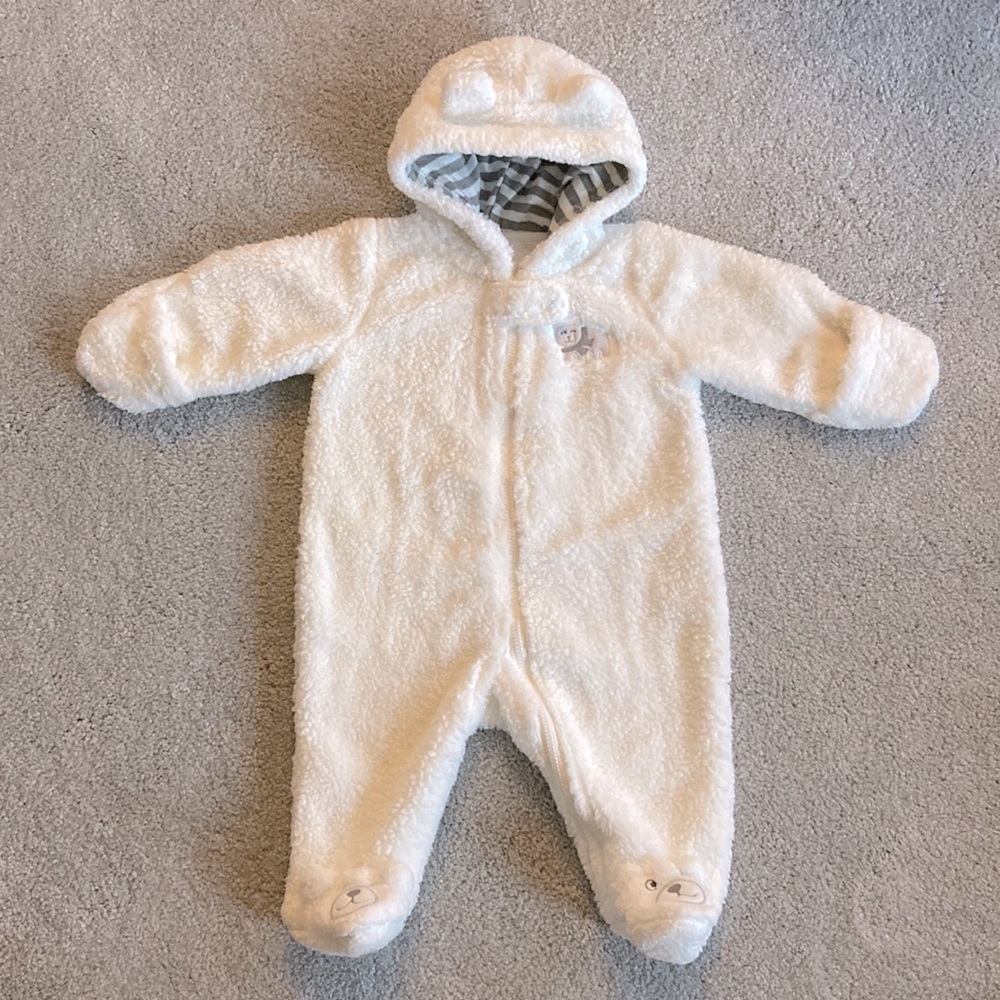 Carter’s - Baby Bunting - Ivory - 3 months
